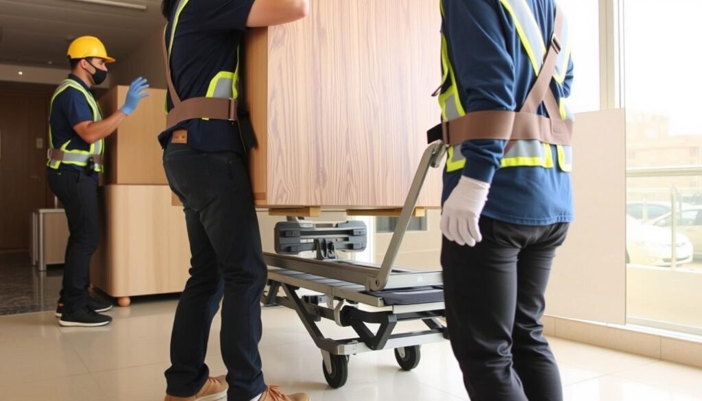 إجراءات السلامة المتبعة في نقل العفش من الجبيل إلى الوجه إجراءات السلامة المتبعة في نقل العفش من الجبيل إلى الوجه