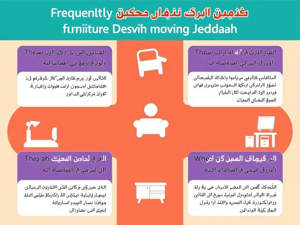 الأسئلة الشائعة حول خدمة تغليف ونقل عفش داخل جدة