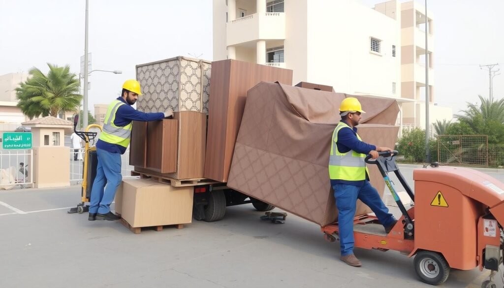 التغلب على تحديات نقل العفش من مكة إلى حي السلامة جدة