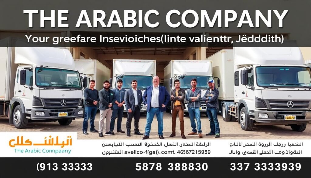 الشركة العربية - خيارك الأمثل لنقل عفش خفيف وثقيل داخل جدة