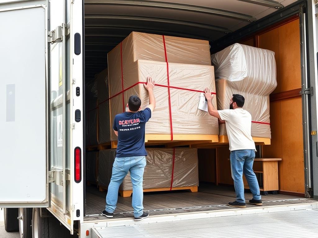 تحميل ونقل الأثاث بأمان داخل جدة