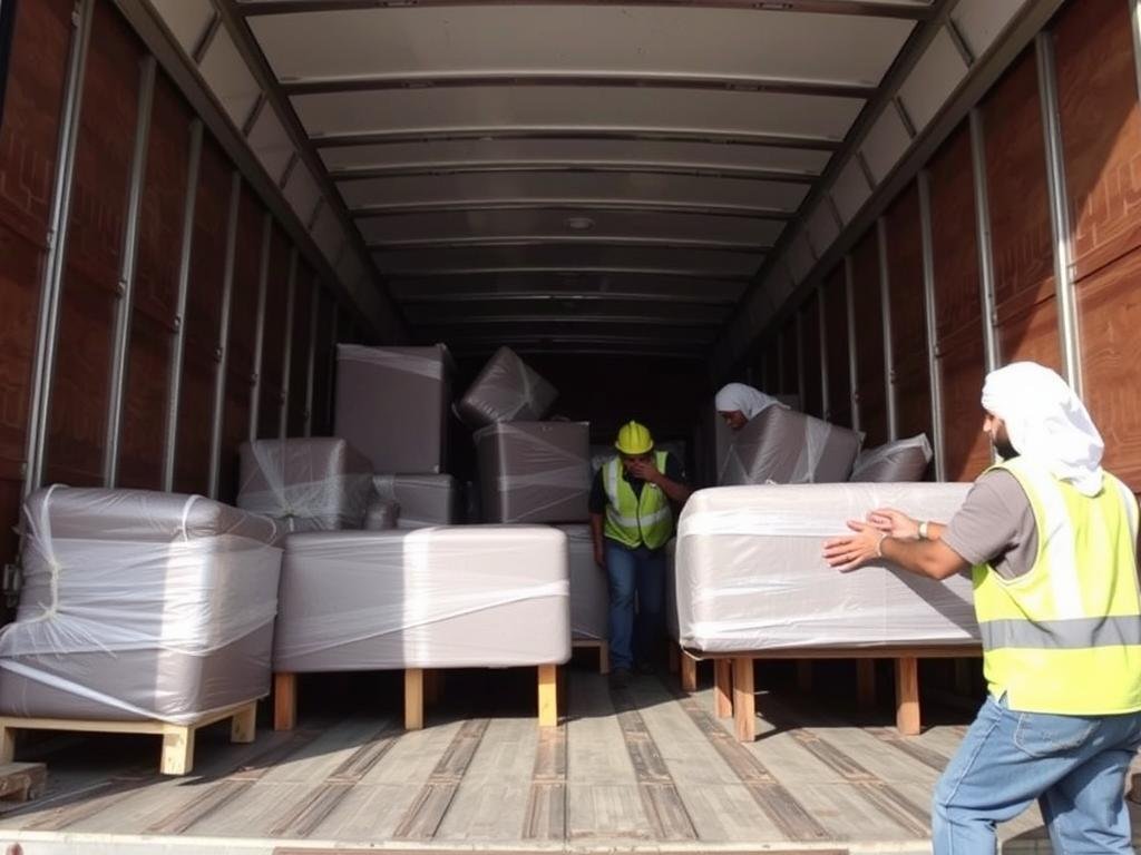 تحميل ونقل العفش من الجبيل إلى عرعر