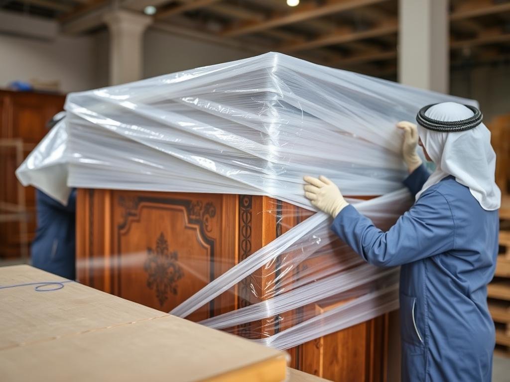 تغليف أثاث قصور في جدة