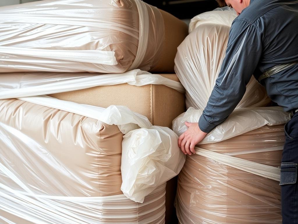 تغليف احترافي للعفش المنقول من مكة إلى حي النهضة جدة