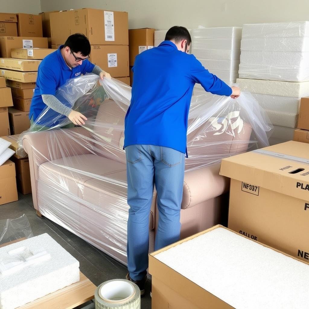 تغليف احترافي للعفش والأثاث تغليف احترافي للعفش والأثاث