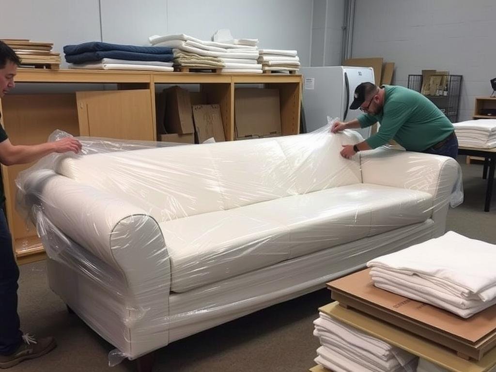 تغليف العفش للنقل من الجبيل إلى الدمام الجنوبية