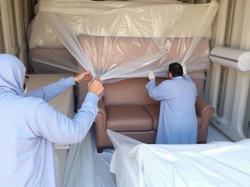 تغليف وتعبئة الأثاث