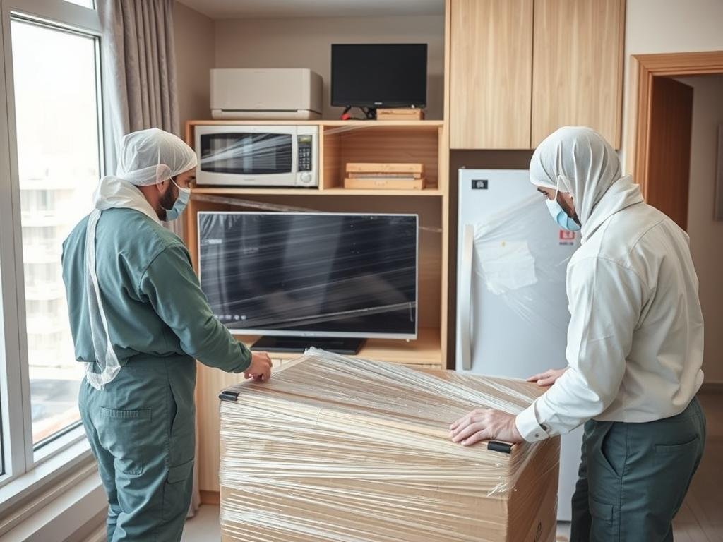 تغليف ونقل الأجهزة الكهربائية من حي لحي داخل جدة