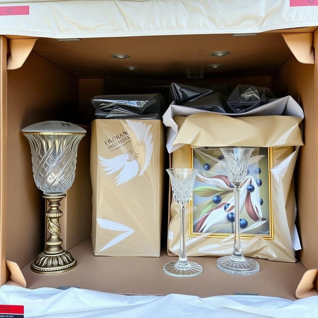 تغليف ونقل المقتنيات الثمينة من الجبيل إلى عرعر