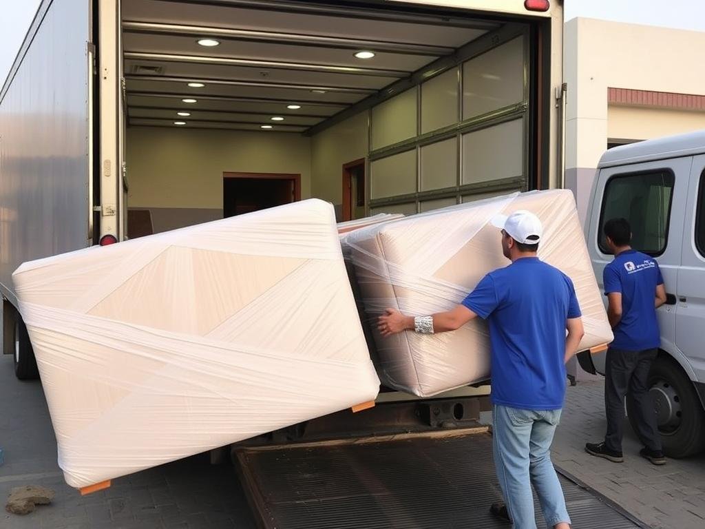 تفريغ الأثاث في ينبع بعد نقل العفش من الجبيل