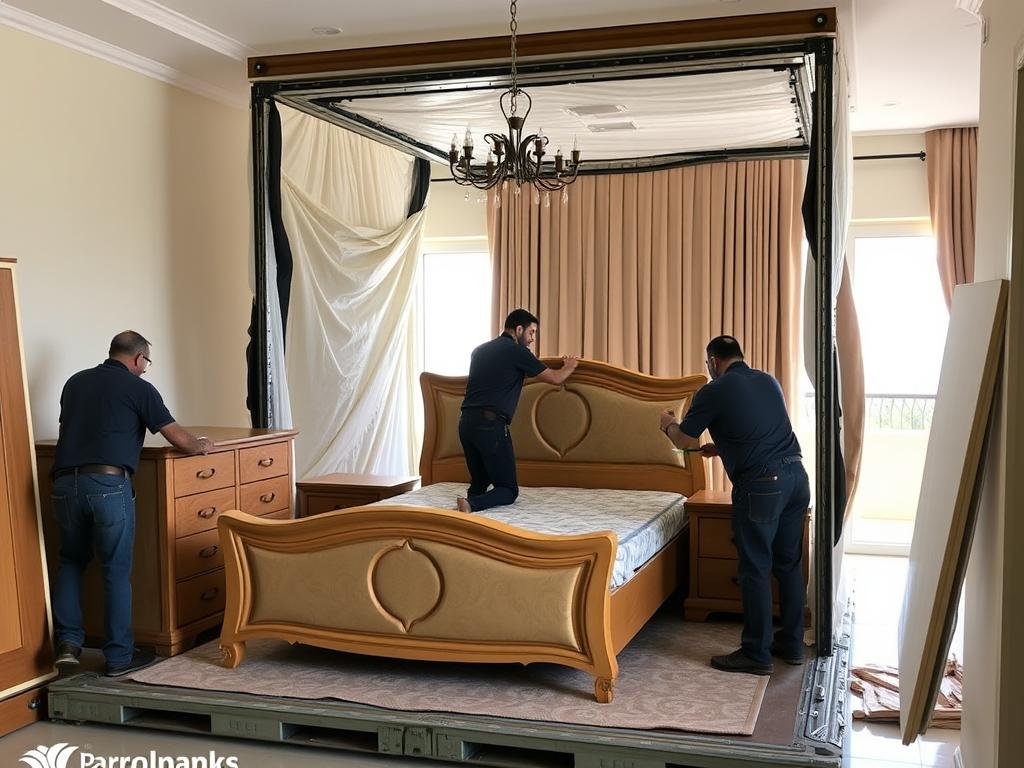 تفريغ وتركيب الأثاث مع ضمان على التركيب داخل جدة