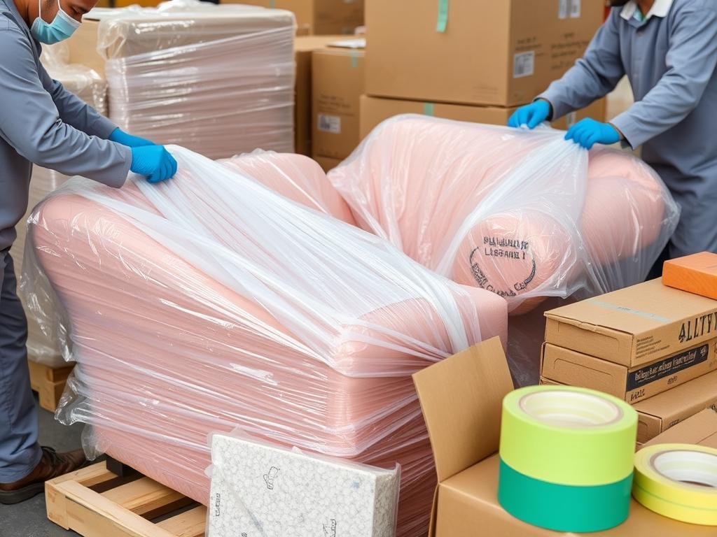 تقنيات تغليف متطورة لحماية الأثاث أثناء نقله من الجبيل إلى الليث تقنيات تغليف متطورة لحماية الأثاث أثناء نقله من الجبيل إلى الليث