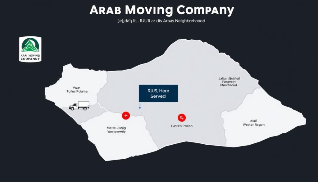 خدمات نقل العفش من الشركة العربية تغطي جميع أحياء جدة
