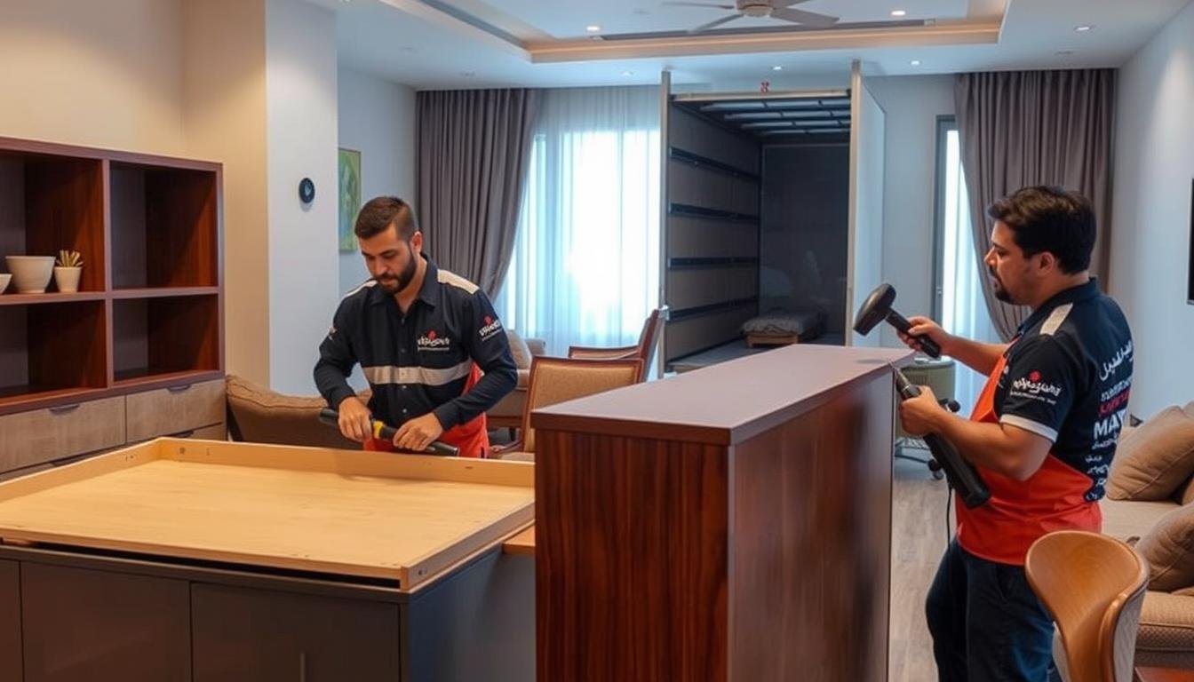 خدمات نقل عفش شامل للفك والتركيب في جدة من الشركة العربية