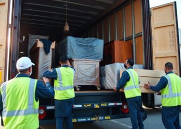 خدمات نقل عفش من مكة إلى الجموم مع فريق متخصص