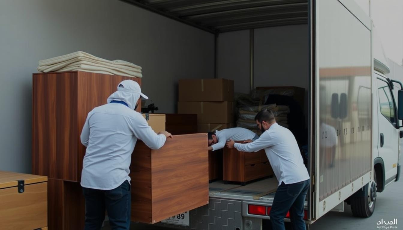 خدمات نقل عفش من مكة إلى حي الروضة جدة