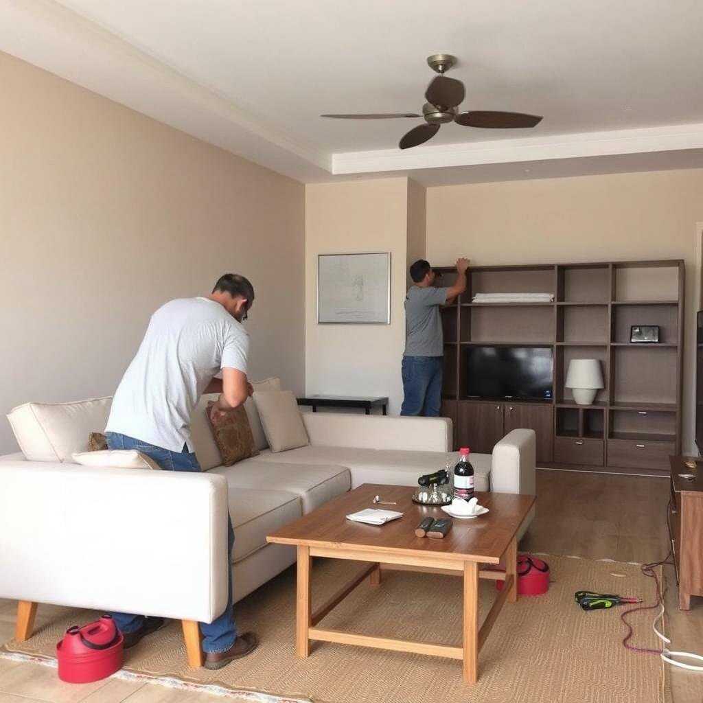 خدمة تركيب الأثاث من الشركة العربية في جدة