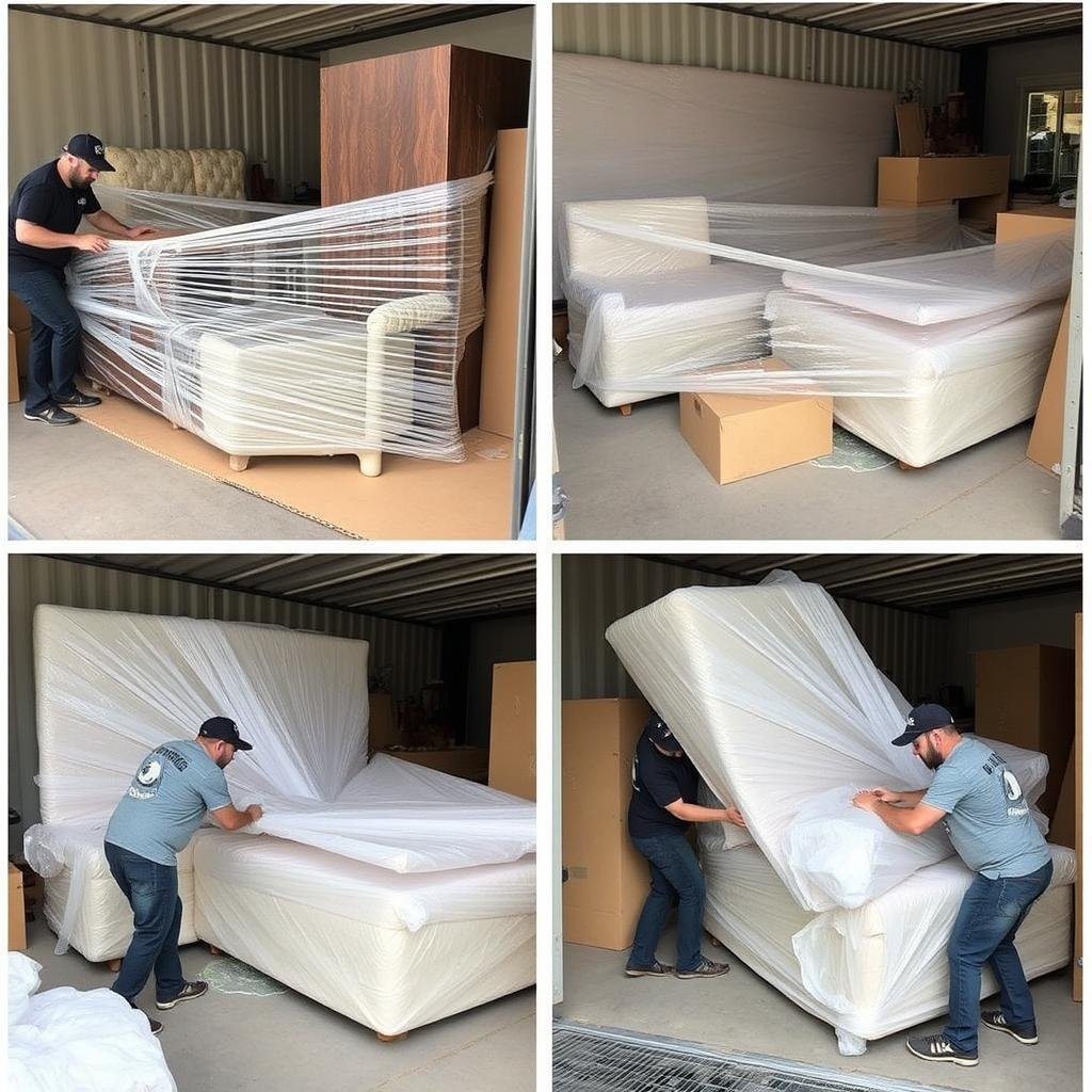 خدمة تغليف الأثاث للنقل من الجبيل إلى الهفوف