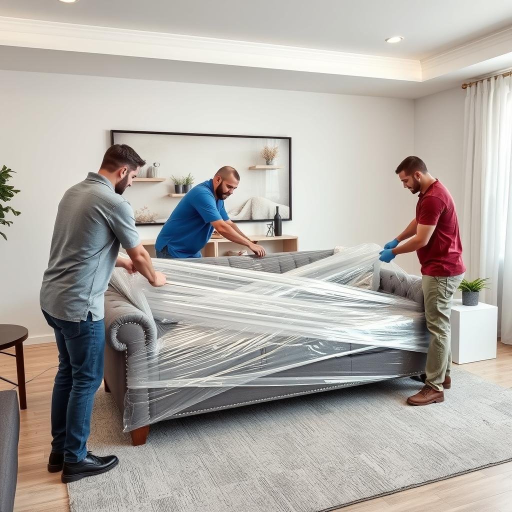 خدمة تغليف العفش والأثاث في جدة