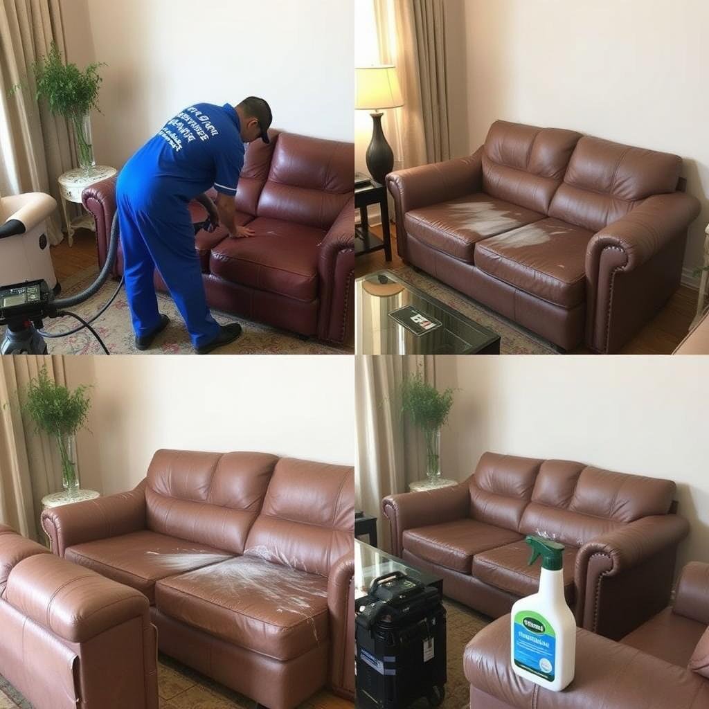 خدمة تنظيف الأثاث قبل نقل العفش من مكة إلى الليث