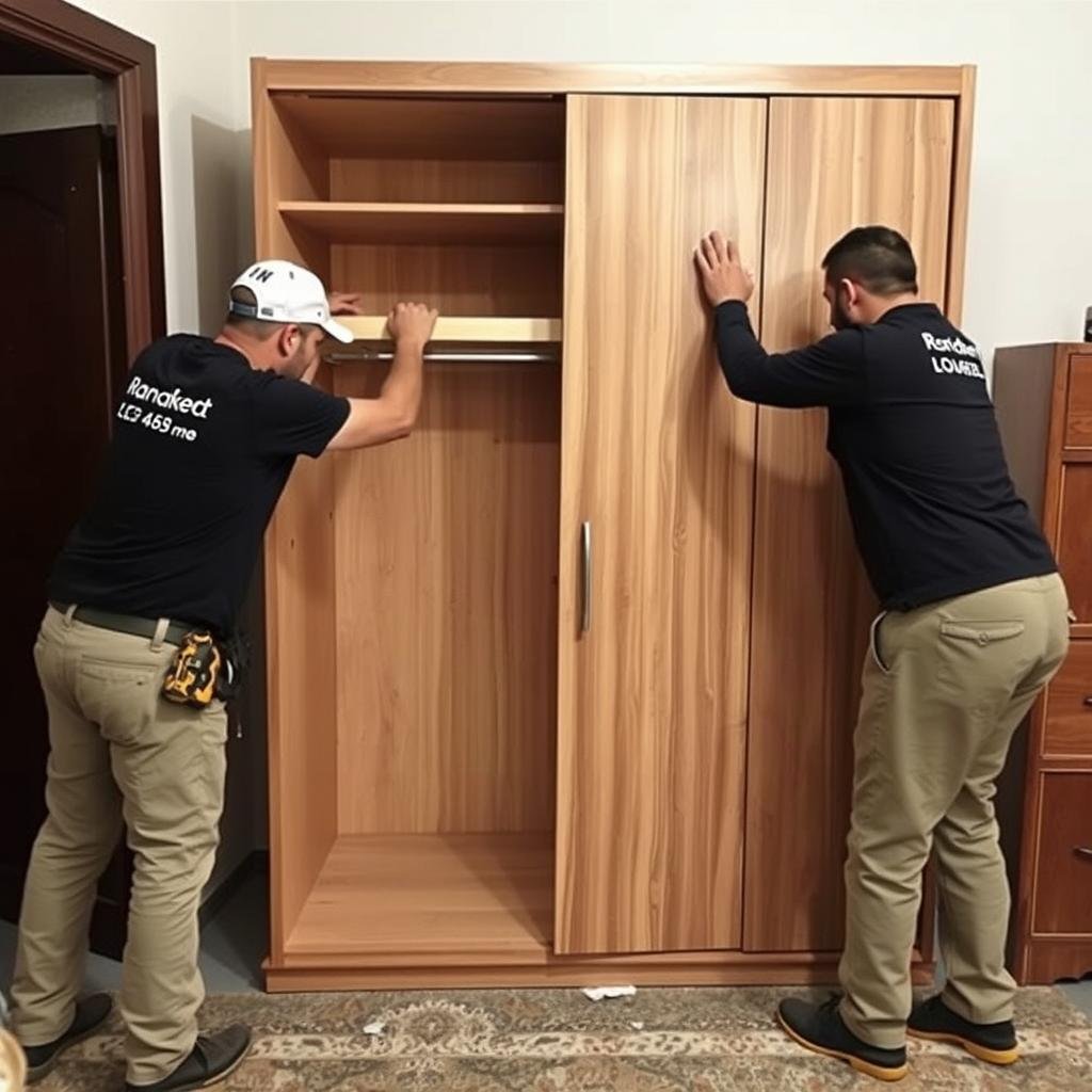 خدمة فك الأثاث في نقل عفش من مكة إلى حي النزهة جدة