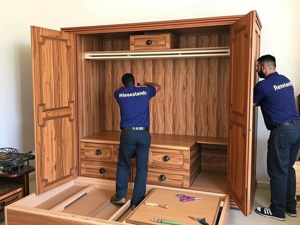 خدمة فك وتركيب الأثاث من الشركة العربية في جدة