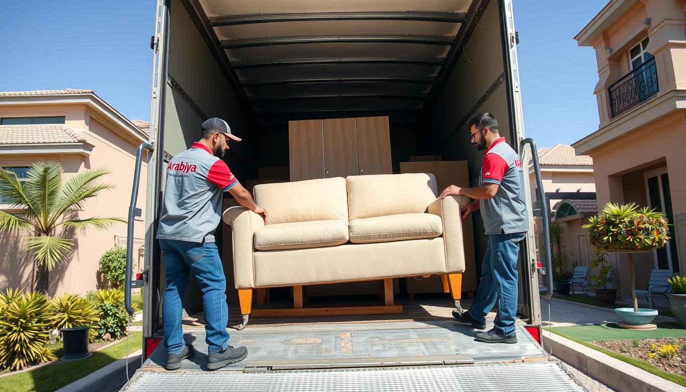 خدمة نقل العفش داخل جدة   فريق الشركة العربية المحترف