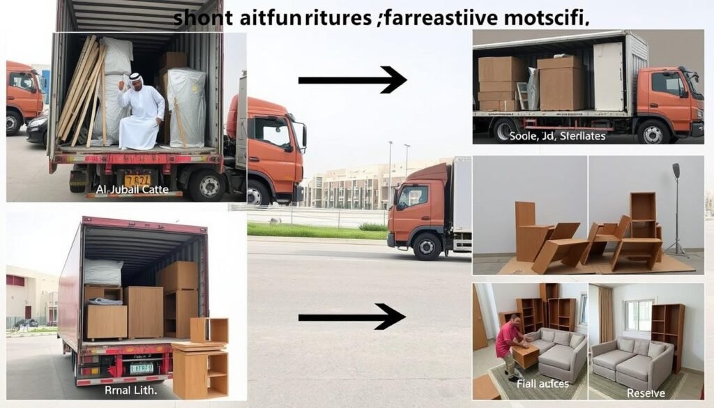 خدمة نقل عفش احترافية من الجبيل إلى الليث خدمة نقل عفش احترافية من الجبيل إلى الليث