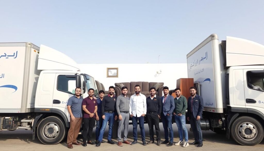 خدمة نقل عفش احترافية من مكة إلى القصيم