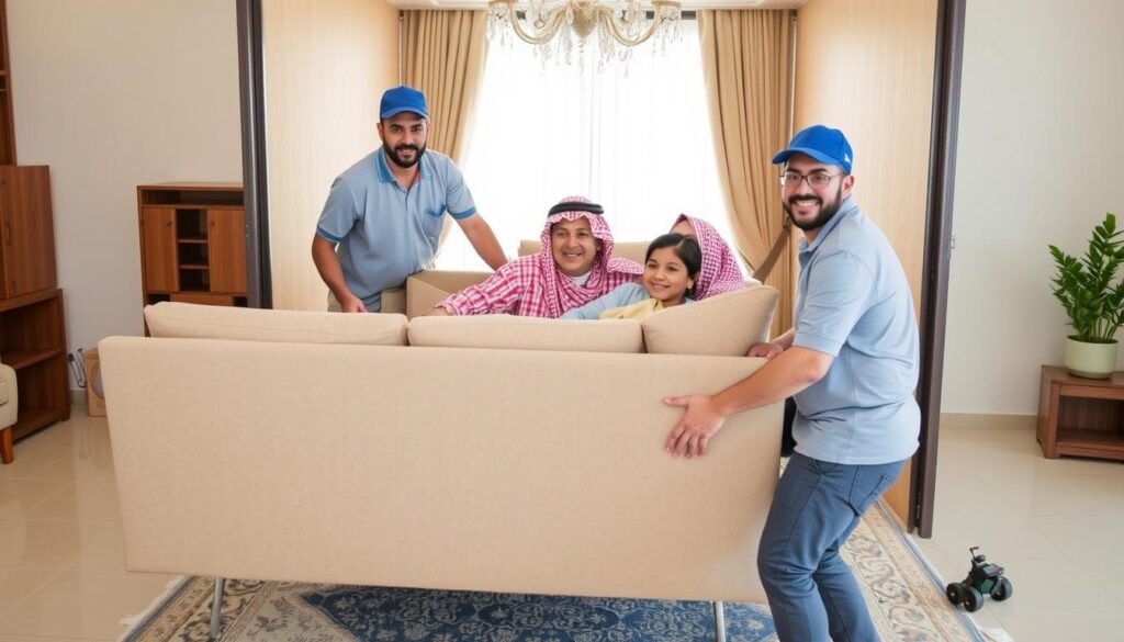 خدمة نقل عفش احترافية من مكة إلى ينبع