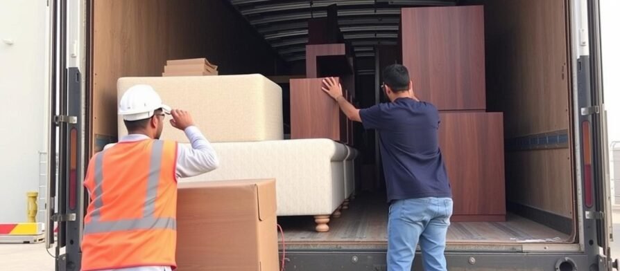 خدمة نقل عفش من الجبيل إلى الجبيل البلد مع فريق متخصص