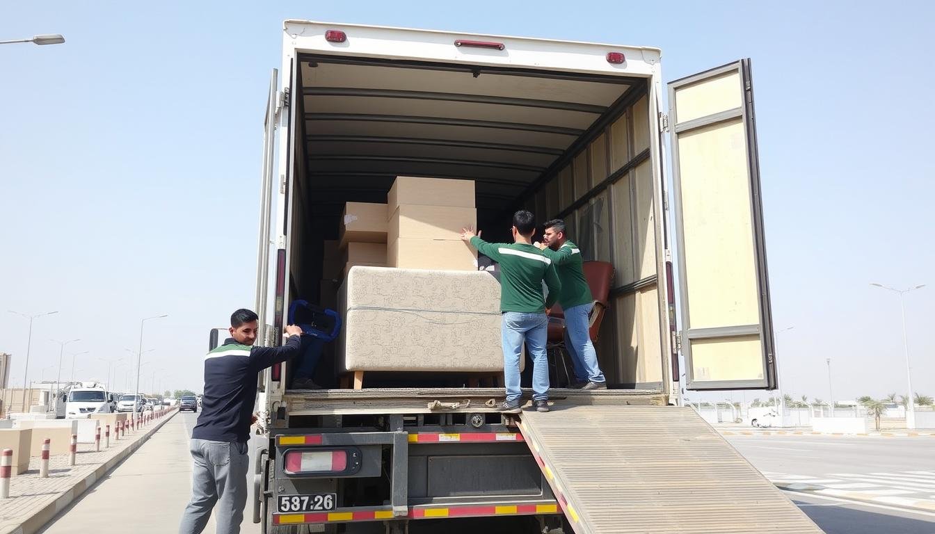 خدمة نقل عفش من الجبيل إلى الجبيل الجديدة مع فريق محترف
