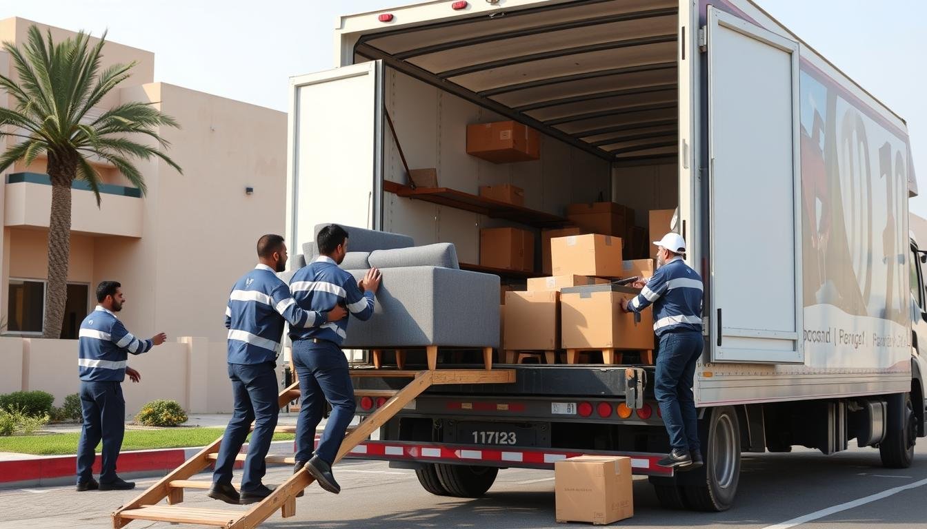 خدمة نقل عفش من الجبيل إلى الدمام مع فريق متخصص