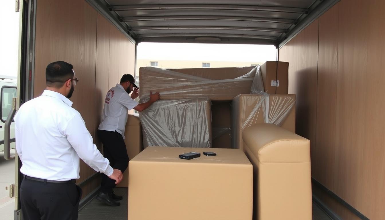 خدمة نقل عفش من الجبيل إلى النعيرية مع فريق متخصص