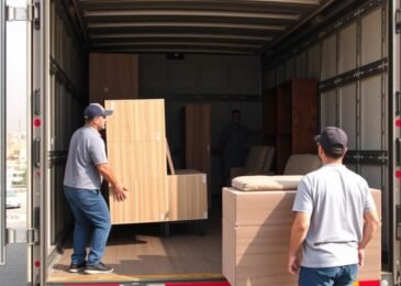 خدمة نقل عفش من الجبيل إلى الهفوف مع فريق محترف