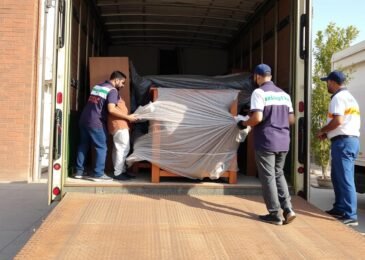 خدمة نقل عفش من الجبيل إلى خليص مع فريق محترف