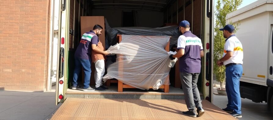 خدمة نقل عفش من الجبيل إلى خليص مع فريق محترف