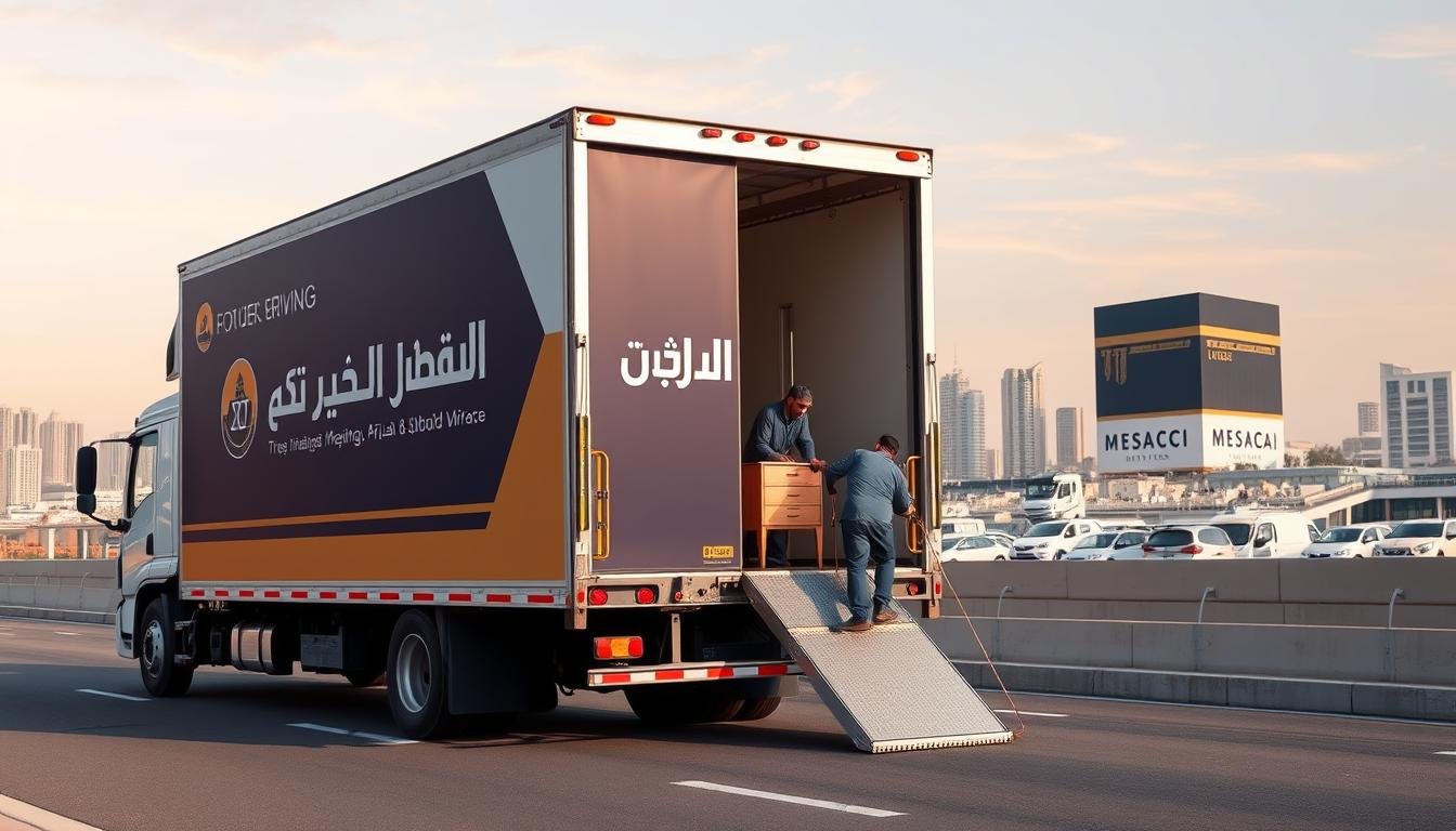 خدمة نقل عفش من الجبيل إلى مكة مع سيارات مجهزة