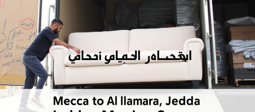 خدمة نقل عفش من مكة إلى حي الحمراء جدة مع فريق متخصص