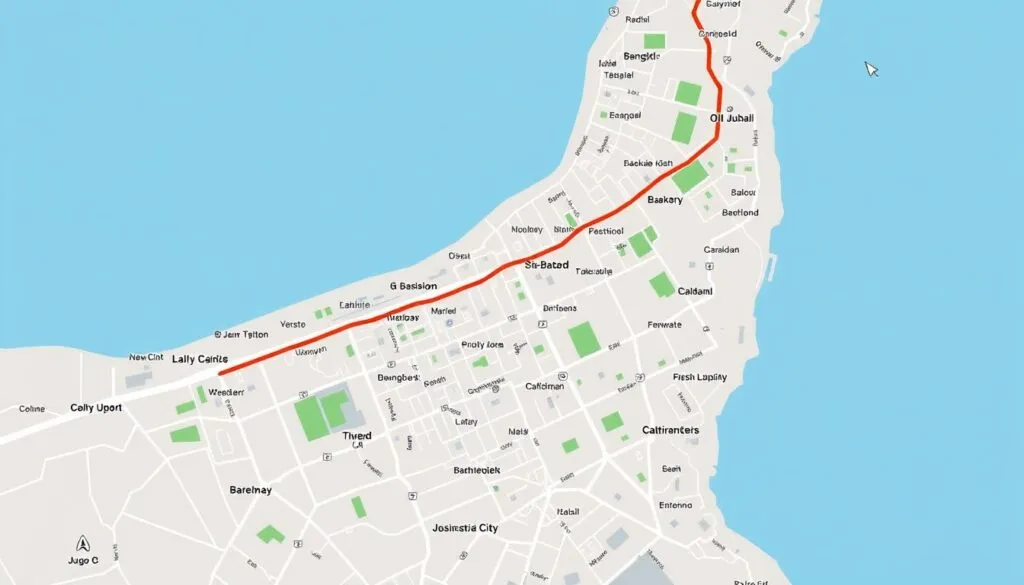خريطة توضح مناطق نقل العفش من الجبيل إلى الجبيل البلد خريطة توضح مناطق نقل العفش من الجبيل إلى الجبيل البلد