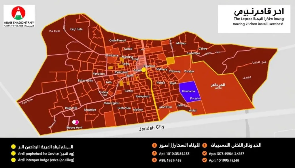 خريطة مناطق خدمة نقل أثاث مع فك وتركيب مطابخ داخل جدة خريطة مناطق خدمة نقل أثاث مع فك وتركيب مطابخ داخل جدة