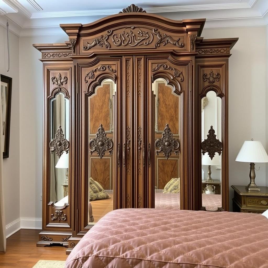 خزانة ملابس تركية فاخرة بعد النقل