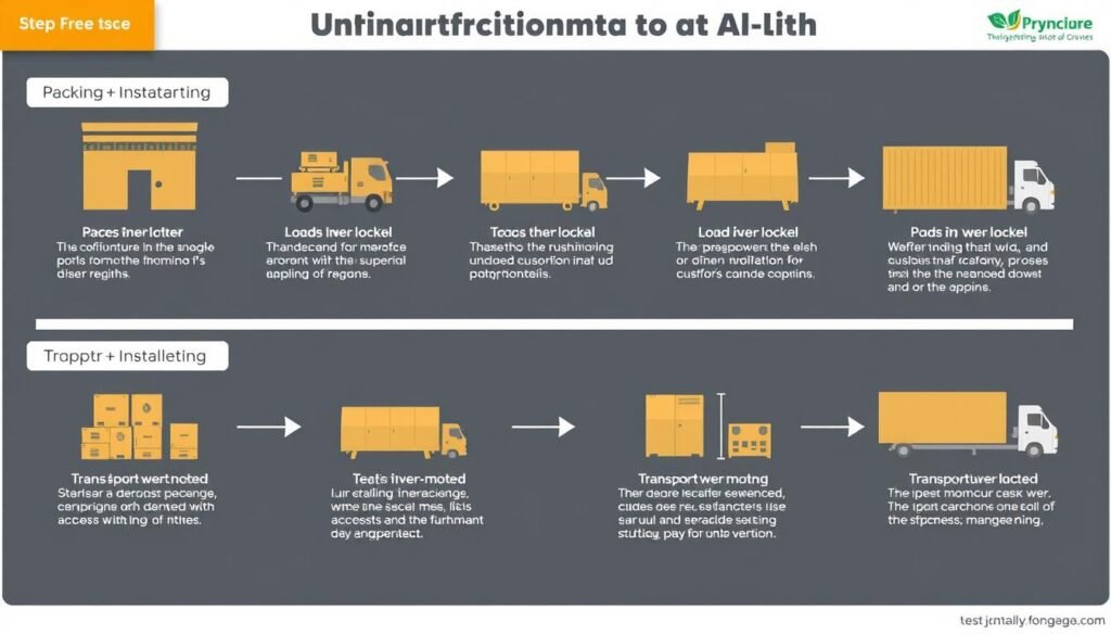 خطوات نقل العفش من مكة إلى الليث بشكل منظم ومحترف