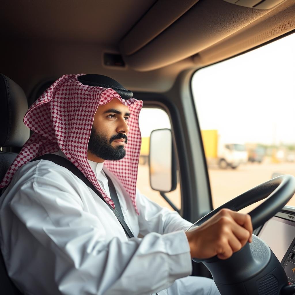 سائق محترف لنقل العفش من الجبيل إلى مكة