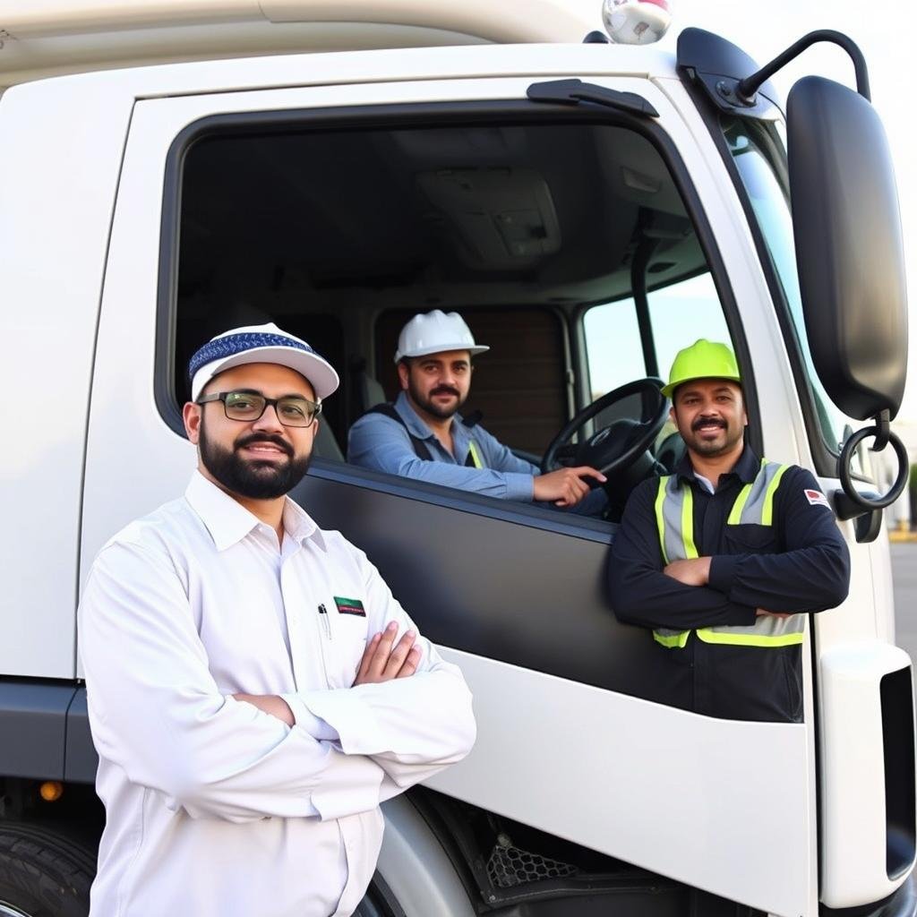 سائقون محترفون لنقل العفش