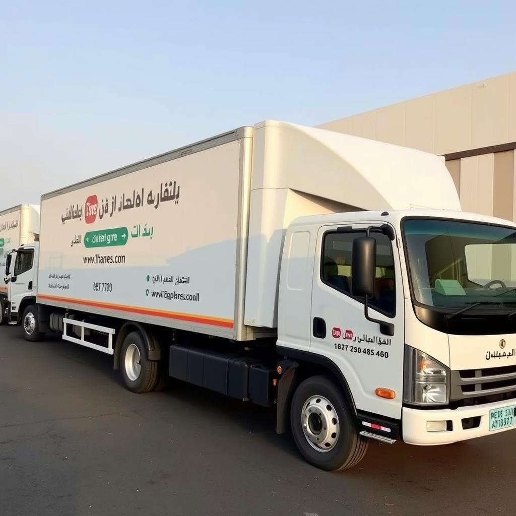 سيارات مجهزة لنقل العفش من مكة إلى جدة