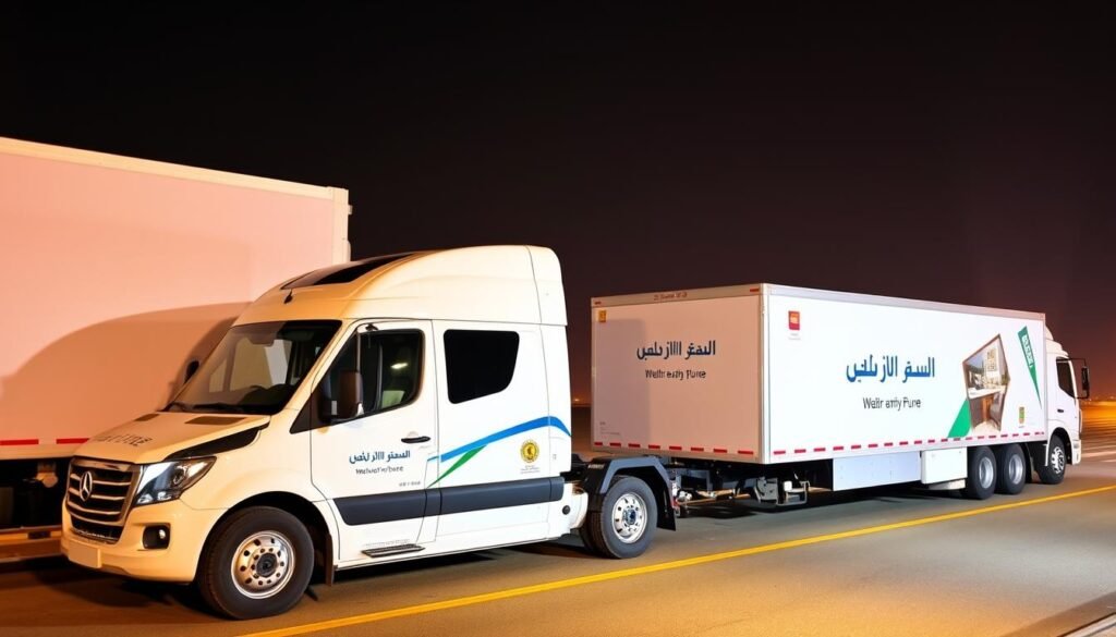 سيارات نقل عفش من مكة إلى ينبع