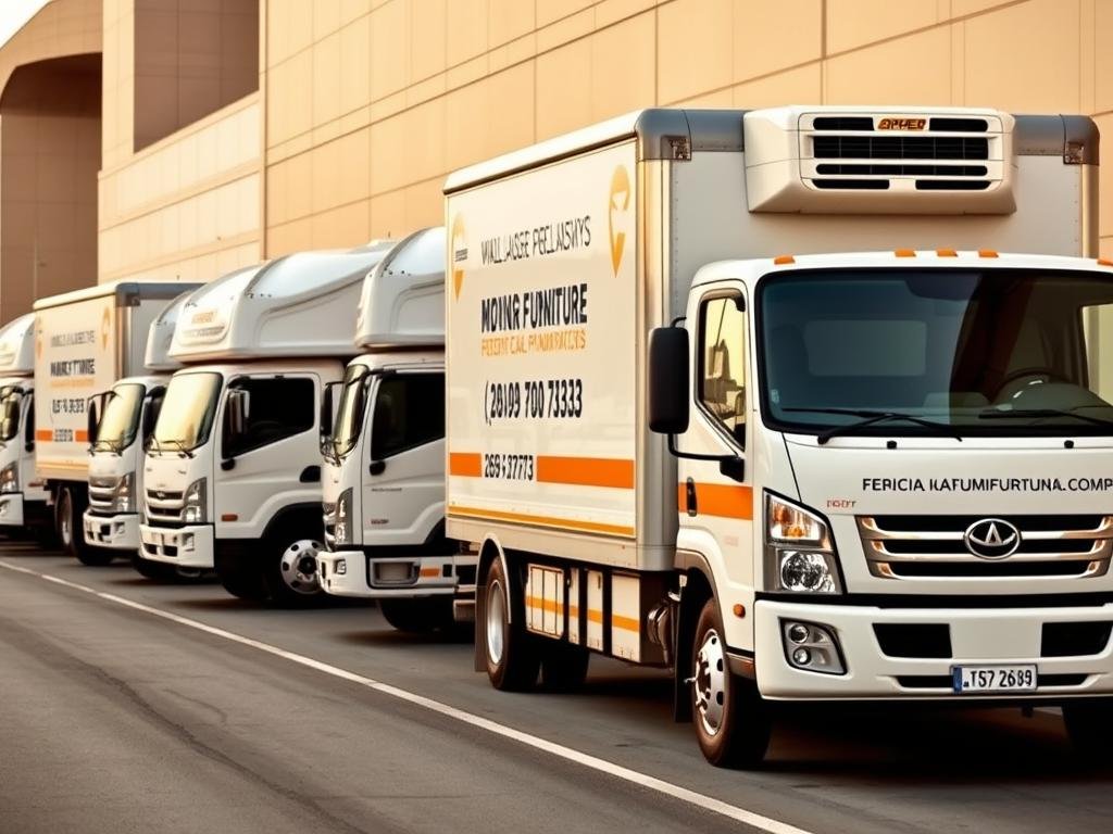 سيارات نقل مجهزة لنقل العفش من مكة إلى حي السامر جدة