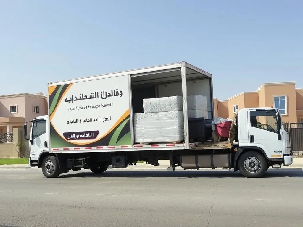 سيارة نقل عفش متخصصة للنقل من الجبيل إلى الجبيل القديمة