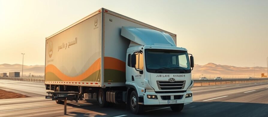 شاحنة نقل عفش من الجبيل إلى الخبر الجنوبية مجهزة بأحدث المعدات